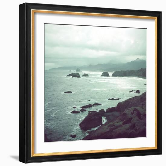 Pacific Ocean Along the Coast of Oregon-Eliot Elisofon-Framed Photographic Print