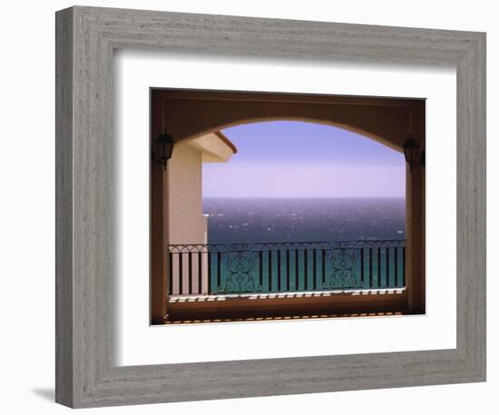 Pacific Ocean View, Cabo San Lucas, Baja, Mexico-Walter Bibikow-Framed Photographic Print