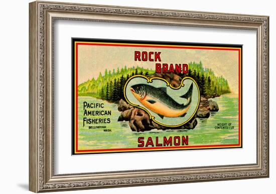 Pacific Salmon-null-Framed Giclee Print