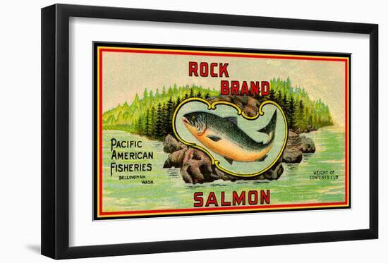 Pacific Salmon-null-Framed Giclee Print