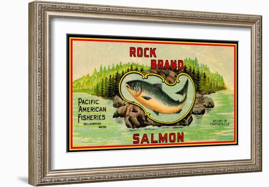 Pacific Salmon-null-Framed Giclee Print