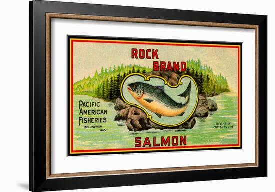 Pacific Salmon-null-Framed Giclee Print