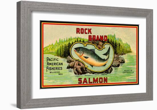 Pacific Salmon-null-Framed Giclee Print