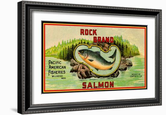 Pacific Salmon-null-Framed Giclee Print