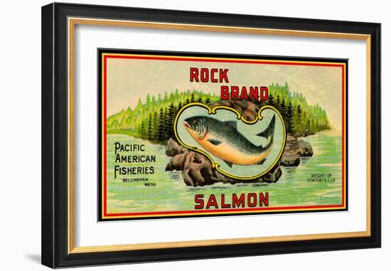 Pacific Salmon-null-Framed Giclee Print