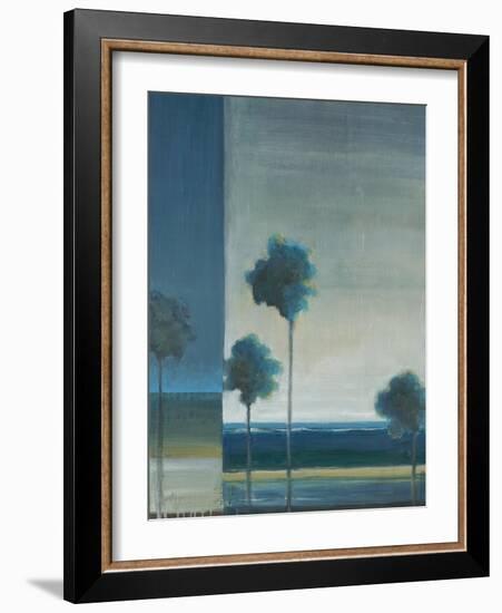 Pacific Shores-Terri Burris-Framed Art Print