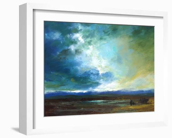 Pacific Skyscape-Sheila Finch-Framed Art Print