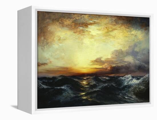 Pacific Sunset, 1907-Thomas Moran-Framed Premier Image Canvas