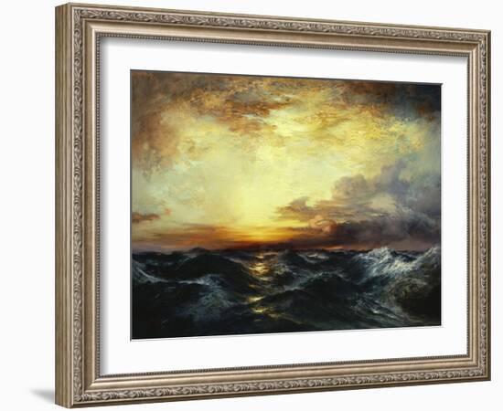 Pacific Sunset, 1907-Thomas Moran-Framed Giclee Print