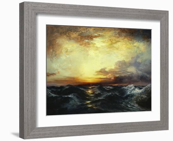Pacific Sunset, 1907-Thomas Moran-Framed Giclee Print