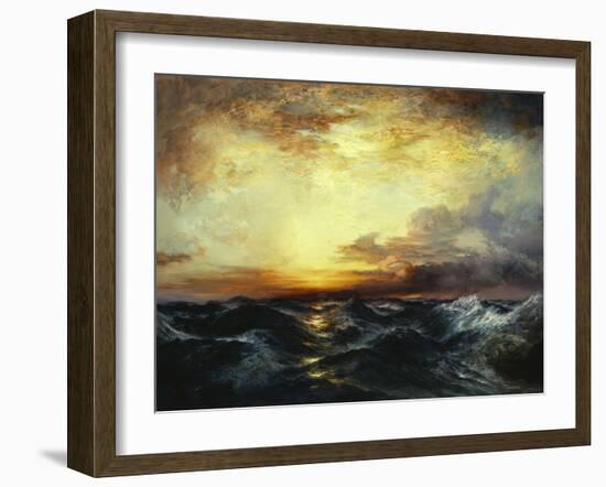 Pacific Sunset, 1907-Thomas Moran-Framed Giclee Print