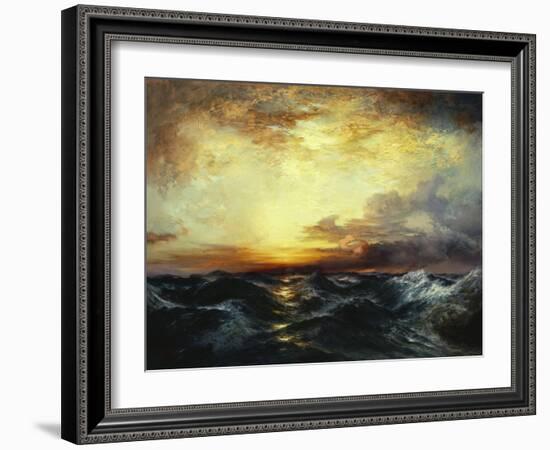 Pacific Sunset, 1907-Thomas Moran-Framed Giclee Print