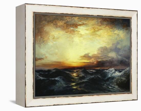 Pacific Sunset, 1907-Thomas Moran-Framed Premier Image Canvas
