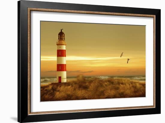 Pacific Sunset 5-Carlos Casamayor-Framed Giclee Print