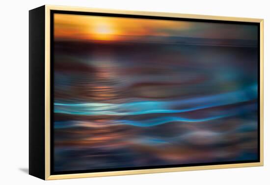 Pacific Sunset-Ursula Abresch-Framed Premier Image Canvas