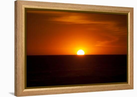 Pacific Sunset-John Gusky-Framed Premier Image Canvas