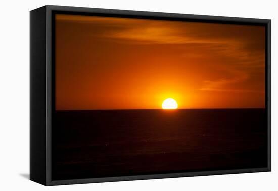 Pacific Sunset-John Gusky-Framed Premier Image Canvas