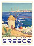 Greece - Island of Mykonos-Pacifica Island Art-Art Print