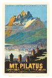 Banff, Canada - Rockies - Canadian Pacific Railway-Pacifica Island Art-Art Print