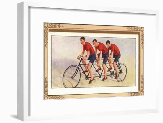 'Pacing Triplet', 1939-Unknown-Framed Giclee Print