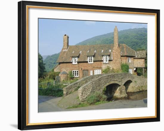 Pack Horse Bridge, Allerford, Exmoor, Somerset, England, UK-Rob Cousins-Framed Photographic Print