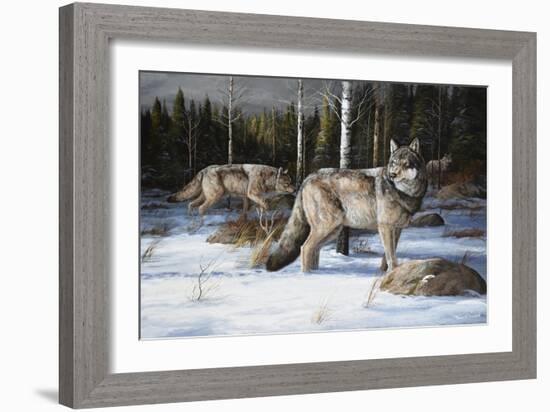 Pack Leaders-Trevor V. Swanson-Framed Giclee Print