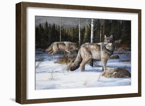 Pack Leaders-Trevor V. Swanson-Framed Giclee Print