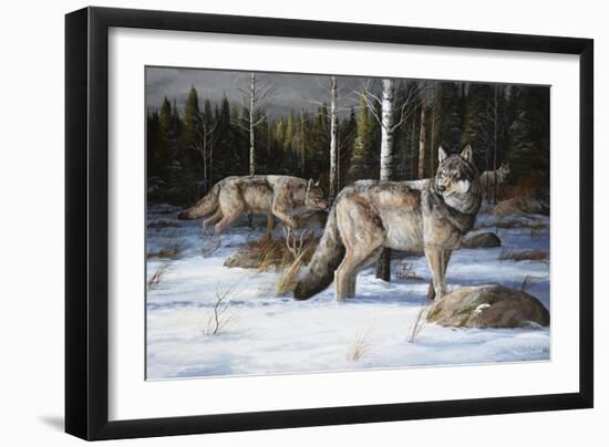 Pack Leaders-Trevor V. Swanson-Framed Giclee Print