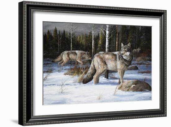 Pack Leaders-Trevor V. Swanson-Framed Giclee Print