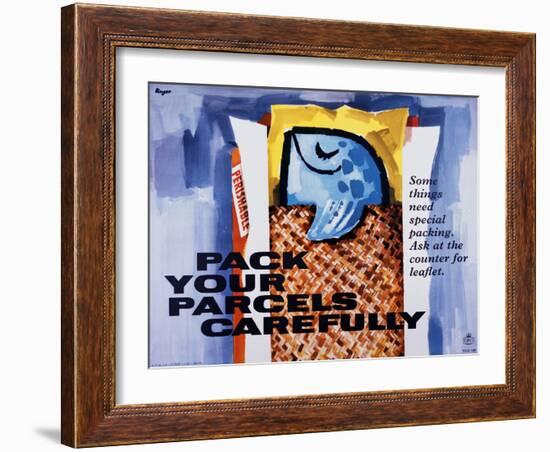 Pack Your Parcels Carefully-Hans Unger-Framed Art Print