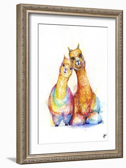 Packa'Alpaca-Marc Allante-Framed Giclee Print