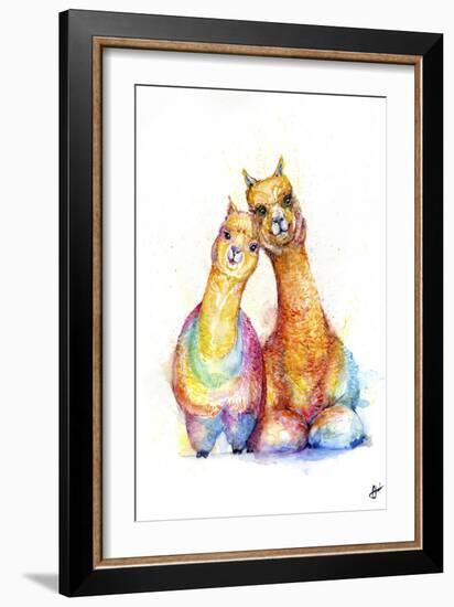 Packa'Alpaca-Marc Allante-Framed Giclee Print