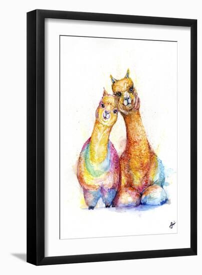 Packa'Alpaca-Marc Allante-Framed Giclee Print