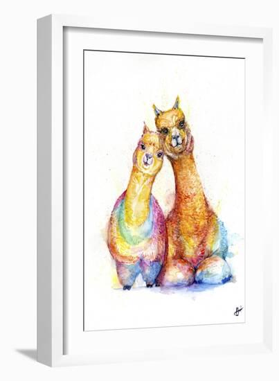 Packa'Alpaca-Marc Allante-Framed Giclee Print