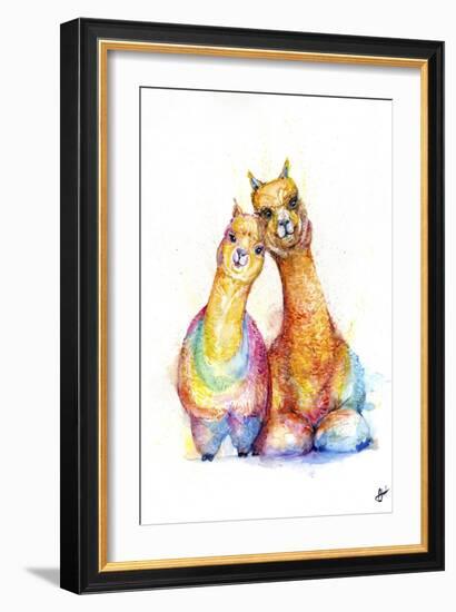 Packa'Alpaca-Marc Allante-Framed Giclee Print