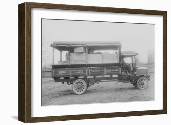 Packard 3 Ton Truck-null-Framed Art Print