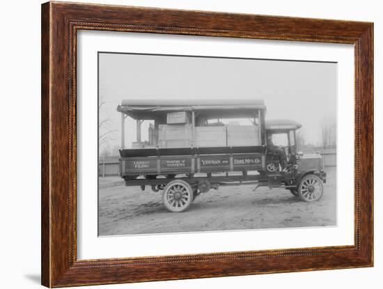 Packard 3 Ton Truck-null-Framed Art Print