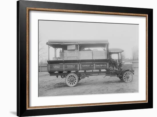 Packard 3 Ton Truck-null-Framed Art Print