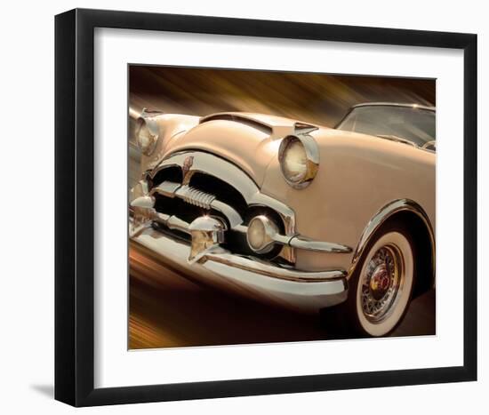 Packard in the Caribbean-Richard James-Framed Art Print