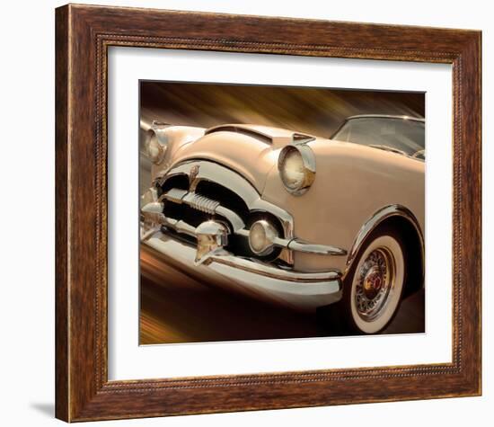 Packard in the Caribbean-Richard James-Framed Art Print