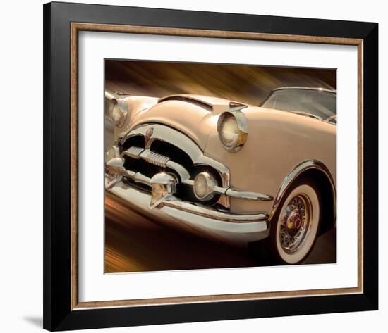 Packard in the Caribbean-Richard James-Framed Art Print