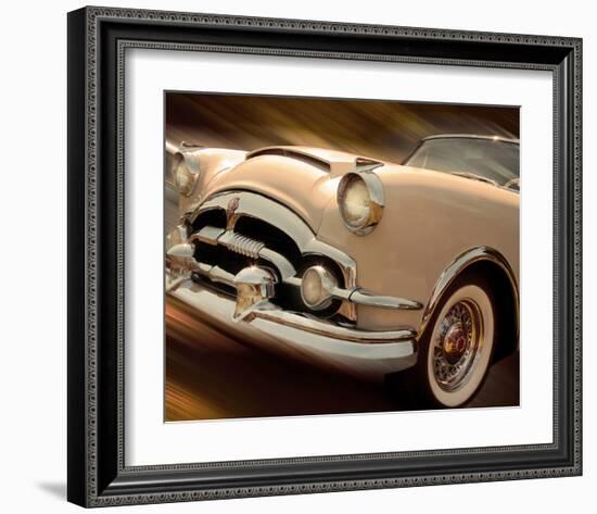 Packard in the Caribbean-Richard James-Framed Art Print