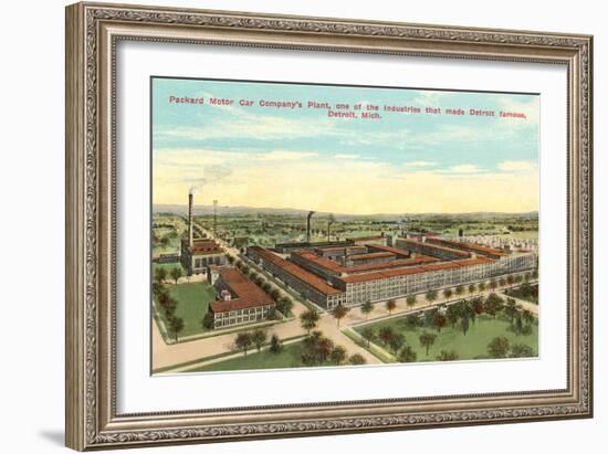 Packard Plant, Detroit, Michigan-null-Framed Art Print