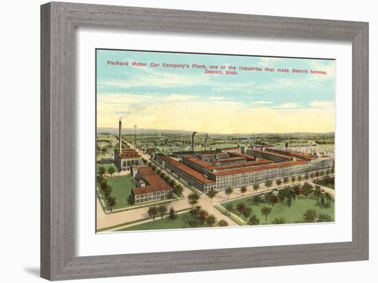 Packard Plant, Detroit, Michigan-null-Framed Art Print