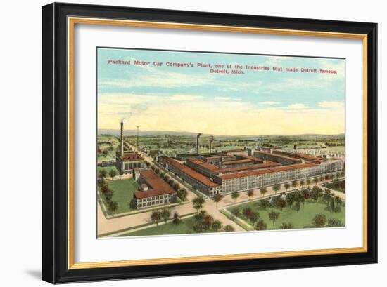 Packard Plant, Detroit, Michigan-null-Framed Art Print