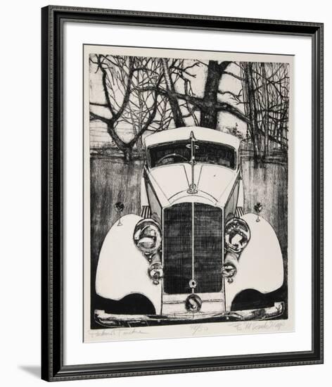 Packard Twelve-Bruce McComb-Framed Limited Edition