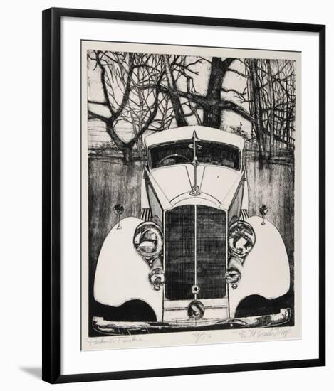 Packard Twelve-Bruce McComb-Framed Limited Edition