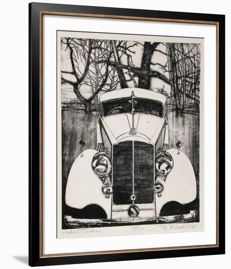 Packard Twelve-Bruce McComb-Framed Limited Edition