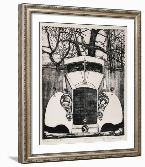 Packard Twelve-Bruce McComb-Framed Limited Edition