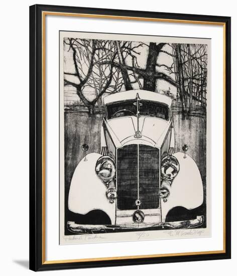 Packard Twelve-Bruce McComb-Framed Limited Edition